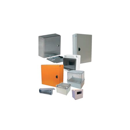 ABS Enclosure Grey Body with Clear Screw Lid | IP66 Rated | Durable Protection | by Tobin