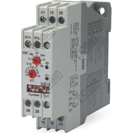 Timer Multi Function 2 C/O Contacts | 24-240V AC/DC | Versatile Timing Options | by Tobin