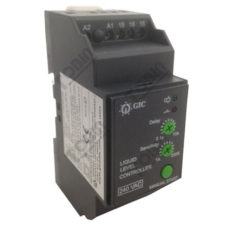 Liquid Level Controller 240VAC | 1 C/O Contact | Draining & Filling Control | by Tobin