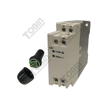 Temperature Relay for Traction Lift Equipment Room | 5-40°C Range | Electronic Timing Module | by Tobin