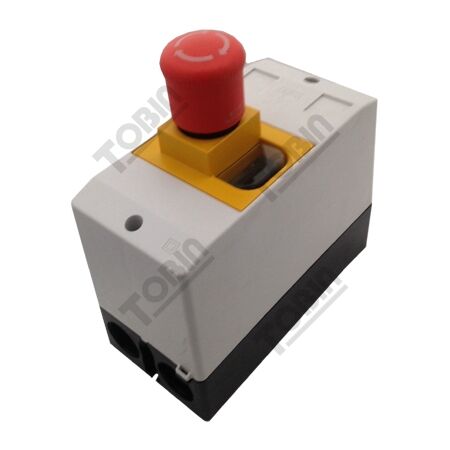 Motor Circuit Breaker Eaton Enclosure | E-Stop Push Button | Surface Mount Design | by Tobin