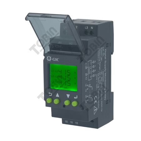 Digital Voltage Monitoring Relay 1 C/O | 145-500VAC | Ideal for Industrial Applications | by Tobin