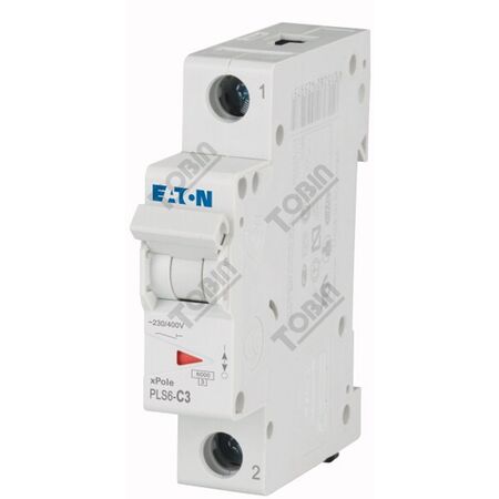 MCB Eaton C Curve 1 Pole 6kA 3A | 1 Pole Miniature Circuit Breaker | C Curve Tripping | by Tobin