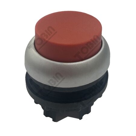 Pushbutton Extended Red | Raised Design | Bright Color for Easy Identification | Compatible with RMQ Titan | by Tobin