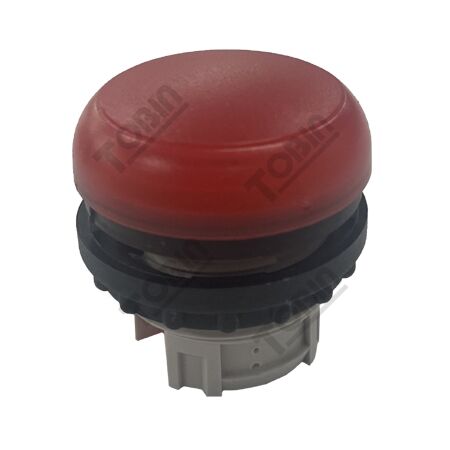 Pilot Light Flush Red | 22mm Mounting Size | Clear Visual Signaling | Sleek Panel Integration | by Tobin