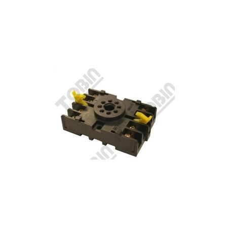 Socket DIN Rail Surface Mount 8 Pin Screw Terminals | Secure Wiring | by Tobin