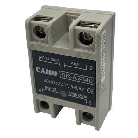 Solid State Relay 1 Phase 40A | 24-380V AC | 90-250V Input | Silent Operation | by Tobin