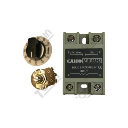 Solid State Timer 40A | 25-250VAC Voltage Range | Silent Operation | by Tobin