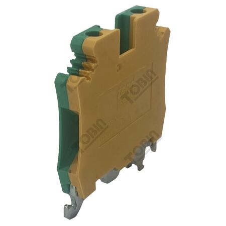 Terminal Earth 2.5mm 24A | Earth DIN Terminal | Part of Tend Premium Range | by Tobin