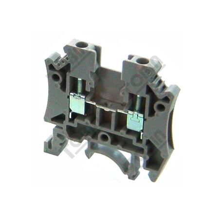 Terminal Din Mount 2.5mm Grey | 24A Current Rating | Durable Finish | by Tobin