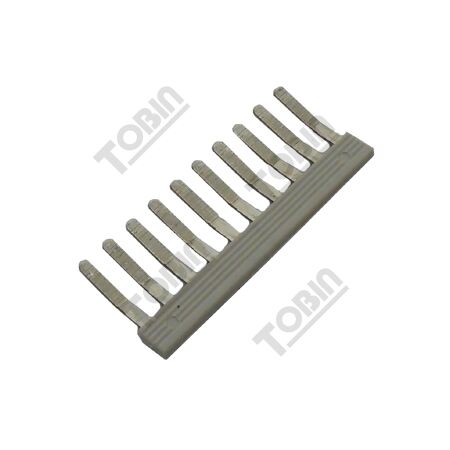 Terminal Commoning Bars 32A 10 Way | Efficient Electrical Connections | Compatible with TBU-2.5N | by Tobin