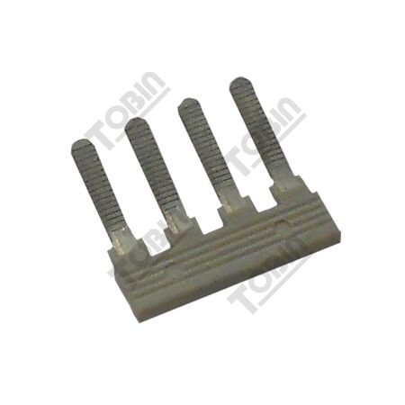 Terminal Commoning Bars 32A 4 Way | Reliable Electrical Connection | Suits TBU-2.5N | by Tobin