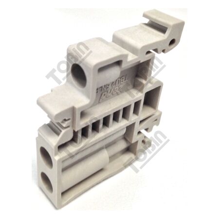 Terminal End Clamp for TBU2.5N to TBU35N | High-Quality Metal | Secure Clamping | by Tobin