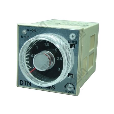 Timing Relay Multi 24-240V AC-DC | 3M-30Hr Settings | Timer Base Included | by Tobin