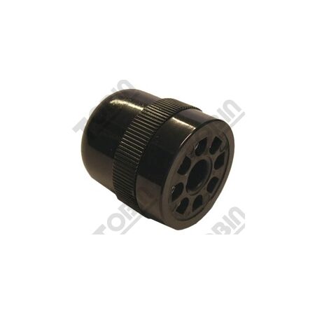 Timing Relay Base Round 8 Pin | 8 Pin Configuration | Compatible with Multi-Function Timing Relays | by Tobin