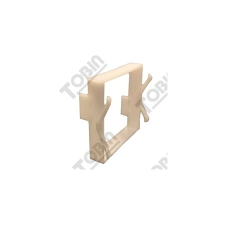 Timing Relay Panel Mount Bracket for TM48S | Flush Mount Design | Durable Plastic & Metal | by Tobin