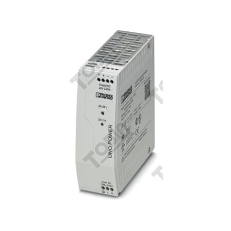 Power Supply Uno 240VAC-In / 24VDC-Out | 10A Output Current | Reliable for Industrial Applications | by Tobin