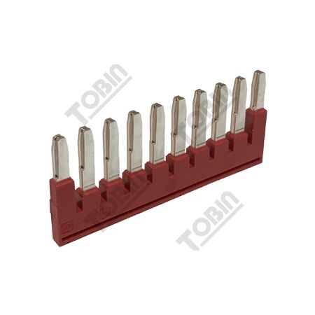 Plug In Bridge for UT ST PT Term | 10 Way | Red Color | by Tobin