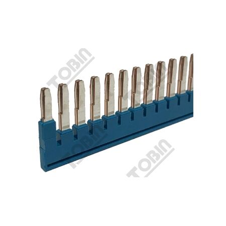 Plug In Bridge FBS50-5 BU | 50-Position Configuration | Easy Installation | Blue Color Coding | by Tobin