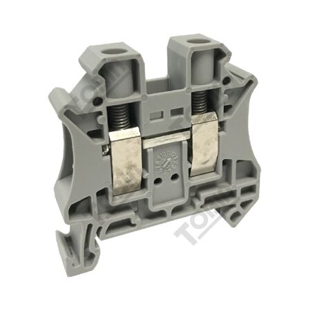 Feed-Through Terminal Block UT10 | 10mm Width | DIN Rail Mounting | Reliable Electrical Connection | by Tobin