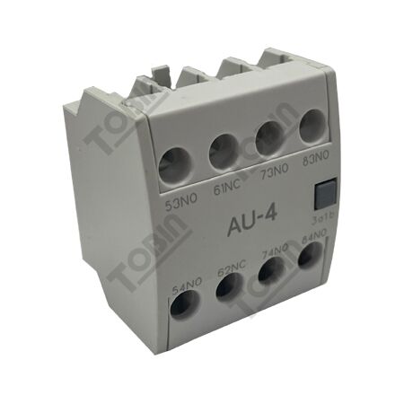 Aux Contact 3No-1Nc Top Mount | 3 Normally Open & 1 Normally Closed | Compatible with GMC Contactors | by Tobin
