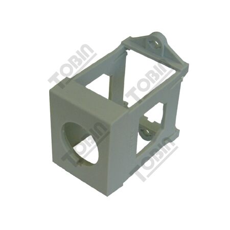 Din Rail Adaptor for 22mm Components | Durable Plastic & Metal | Top Hat Rail Compatible | by Tobin