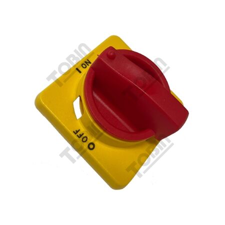 Load Break Switch Handle | IP65 Rated | High Visibility Red/Yellow | by Tobin