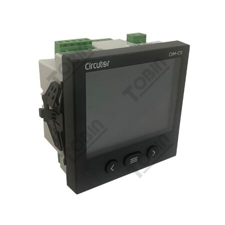 Panel Mount Modbus RTU/Bacnet Power Analyzer | 96x96mm Size | 250mA Current Input | by Tobin