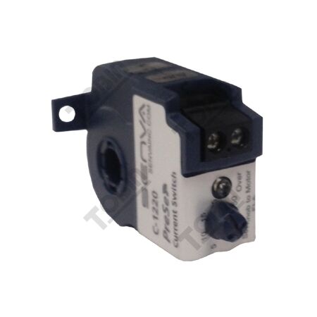 Current Sensing Relay 0.75-50A | 1A at 30VAC/DC | Normally Open Contact | Compact Design | by Tobin