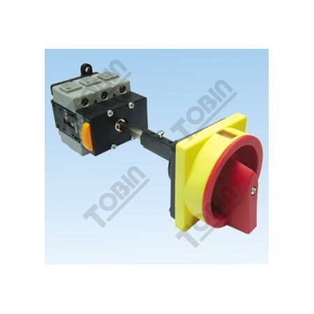 Isolator Din Mount | IP65 Rated | 80A 3 Pole | Padlockable Safety | by Tobin