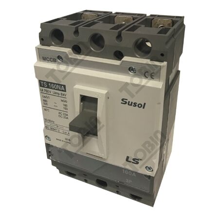 MCCB LS Electric Non Auto 160A 3 Pole Circuit Breaker | Reliable Circuit Protection | Manual Operation | by Tobin