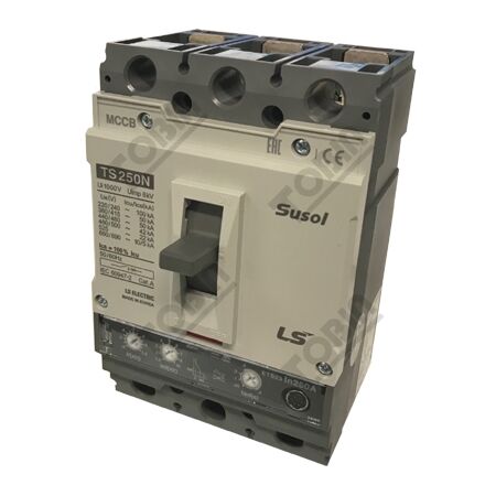 MCCB LS Electric 100-250A 50kA Electronic 3P | Adjustable Current Rating | High Breaking Capacity | by Tobin