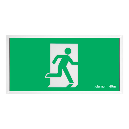 Mile40m LED Jumbo Exit Sign