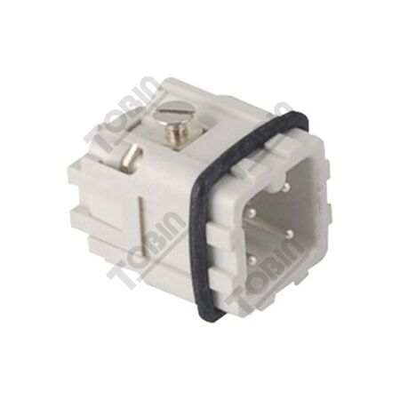 Socket Inserts 3P+E 10A Male Plug Outlet Insert | Industrial Use | Robust Construction | by Tobin