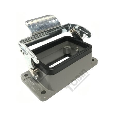 Housing 6P Alum Flush Mount with Lever | 6P+E Configuration | Easy Lever Operation | by Tobin