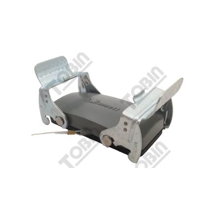 Housing 16P Alum Protection Cover | Durable Aluminium | 2 Lever Locking | Robust Protection for 16-Pole Connectors | by Tobin