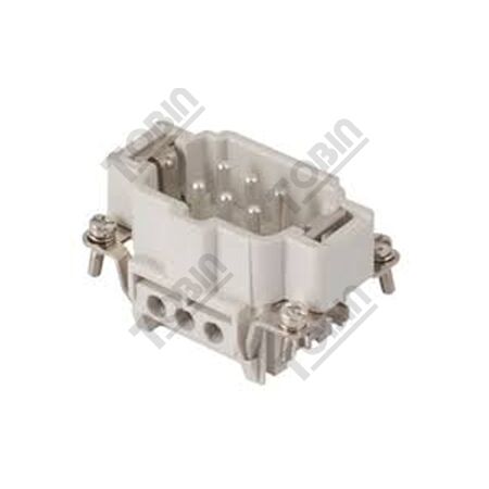 Socket Inserts 6P+E 16A Male Plug Outlet Insert | 6 Poles Plus Earth | Industrial Use | by Tobin