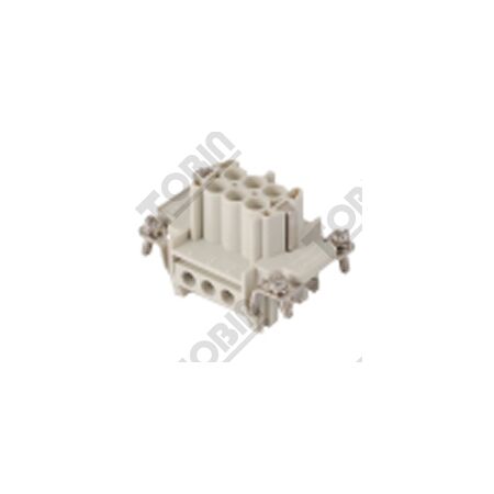 Socket Inserts 6P+E 16A Female Socket Outlet Insert | Industrial Use | Durable Design | @Each by Tobin
