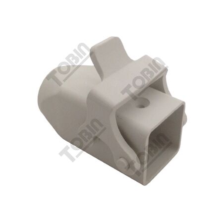 Housing 3/4 Pole Plastic Straight Hood Lever | PG11 Compatible | Durable Industrial-Grade Plastic | by Tobin