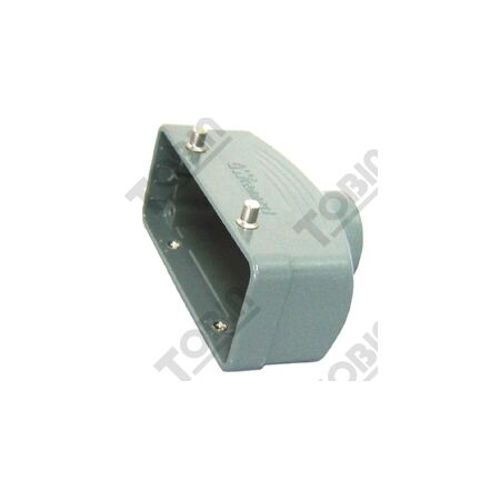 Housing 16P Alum Vertical Hood | 16P+E Design | Top Entry | 4 Pins | by Tobin
