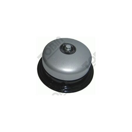 24VAC Surface Mount Warning Bell | 95dB Audible Alarm | 4 Inch Grey Design | by Tobin