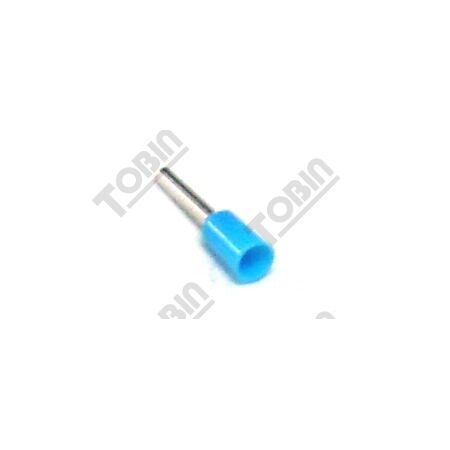 Boot Lace Pin Sgl Blue | 0.75mm² Cable Size | Secure Termination Design | @Pack of 500 | by Tobin