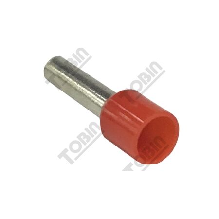 Boot Lace Pin Sgl Orange | 4mm² Cross-Section | 12mm Length | @Pack of 100 | by Tobin