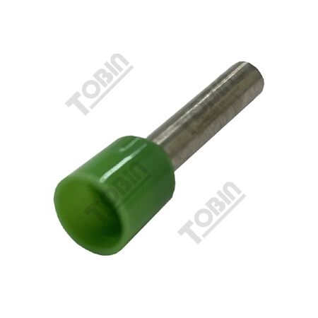 Boot Lace Pin Sgl Green 6mm | 18mm Length | Pack of 100 | by Tobin