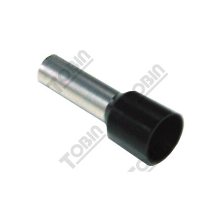 Boot Lace Pin Single Black | Durable Insulating Plastic | 25mm² Cross-Section | Pack of 20 | by Tobin