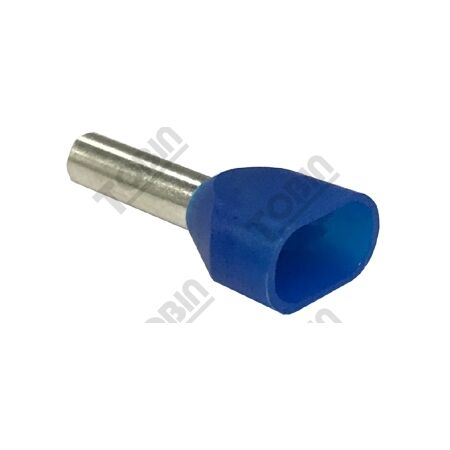 Boot Lace Pin Twin Grey | 2.5mm for 8mm Cables | Pack of 100 | by Tobin