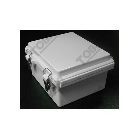 Polycarbonate Electrical Enclosure | IP66 Rated | Hinged Lid Design | Grey Color | by Tobin