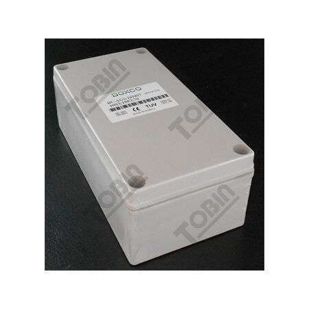 Polycarbonate Electrical Enclosure | IP66 Rated | Screw Mount Lid | Grey Body | by Tobin