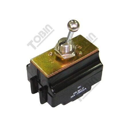 Toggle Switch 30A TPST Heavy Duty | Triple Pole Single Throw | Robust Mechanism | by Tobin