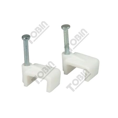 Cable Clip for 1.5mm TPS | Durable Plastic | Pack of 500 | by Tobin